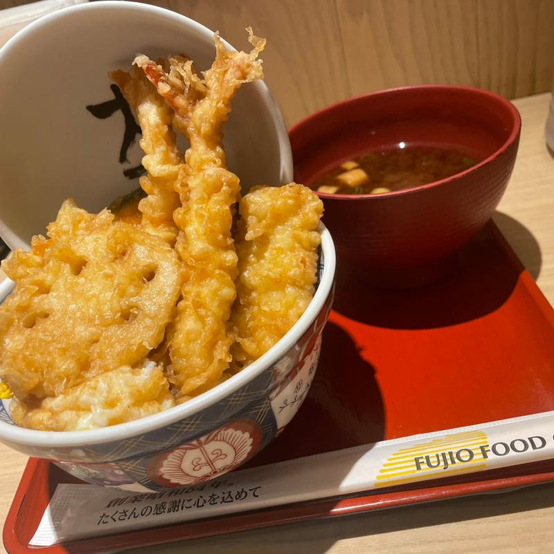 海老二本丼(えびのや ヨドバシ梅田店 )