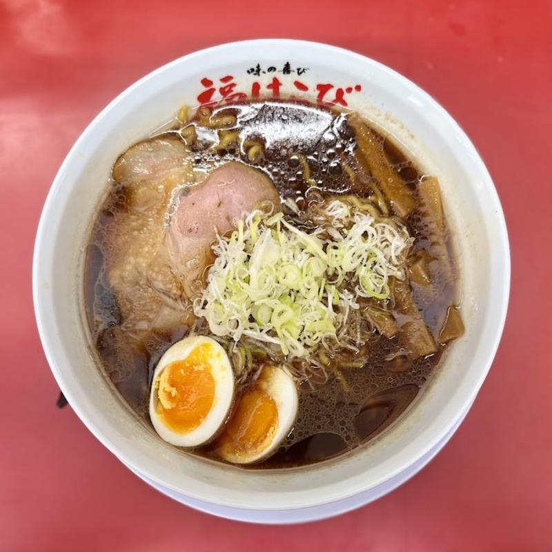 ラーメン+半焼飯セット(味の喜び 福はこび 姪浜本店)