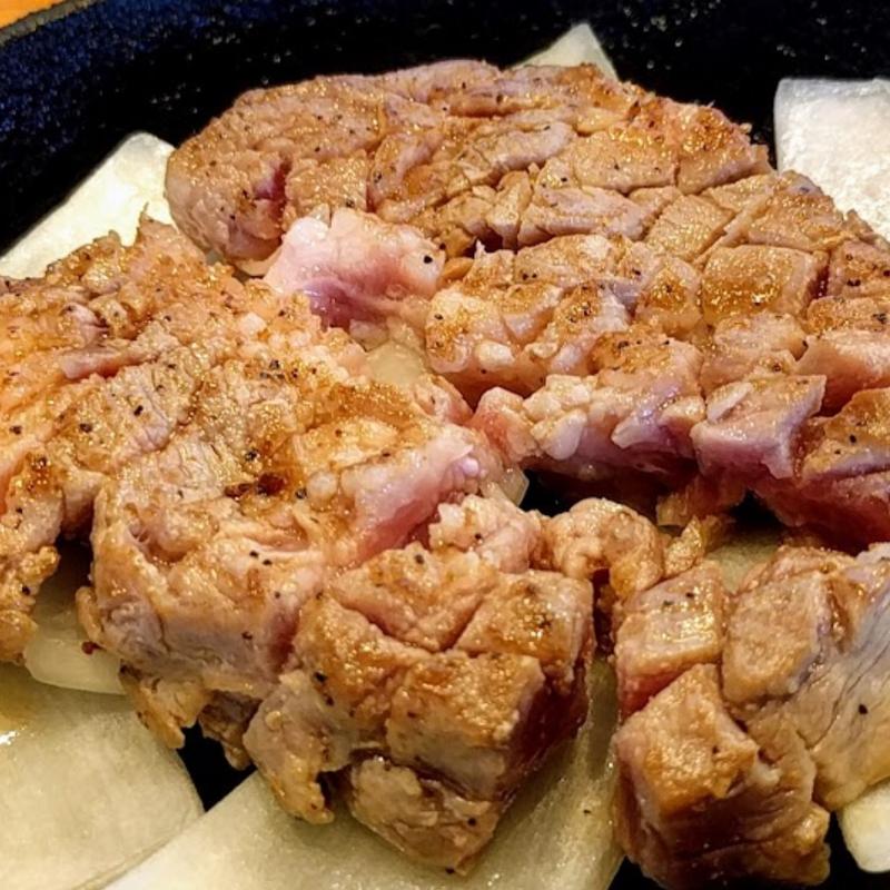 豚ステーキセット(かっちゃん)