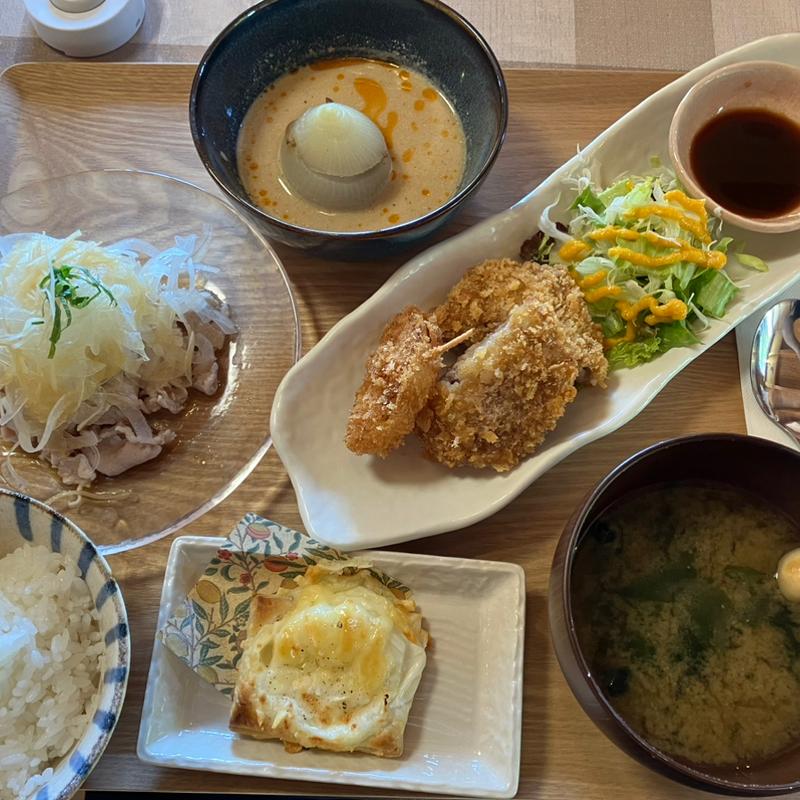 しもなか玉ねぎづくし膳(Kafoo しもなか食堂)