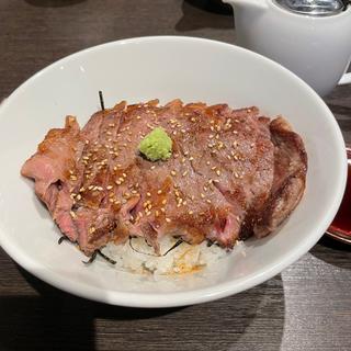 黒毛和牛のたたき丼(手打ち蕎麦 香蕎庵)