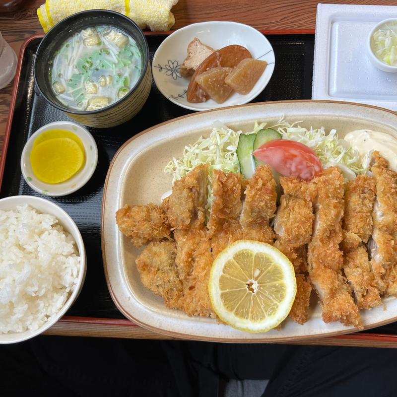 チキンカツ定食(さとう家 )