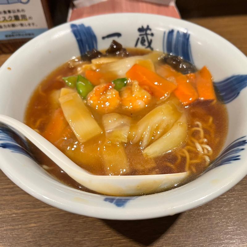 広東麺(一蔵 本店)