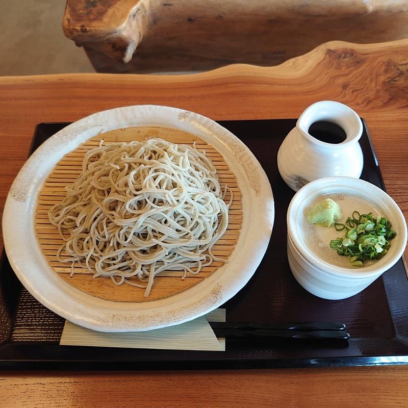 手挽きもりそば＋大盛り(手打そば かしむら )