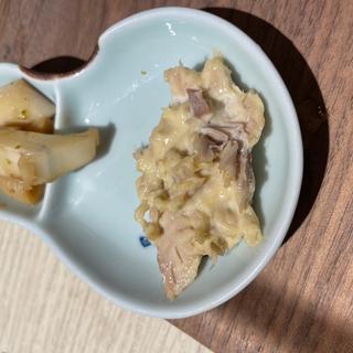 自家製ツナとメンマ(呑喰屋 おもて)