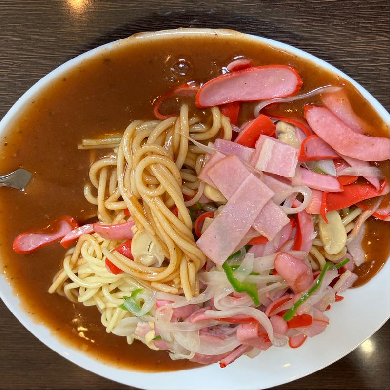 あんかけスパゲティ(スパゲッティ・ハウス ヨコイ 錦店)