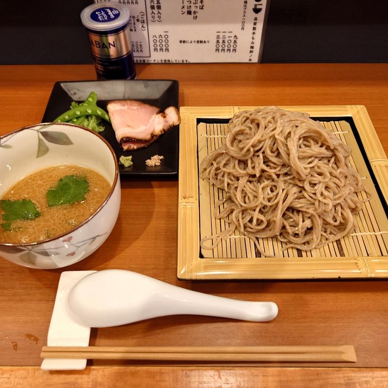 春限定　のどぐろつけそば(自家製手もみ麺 鈴ノ木)