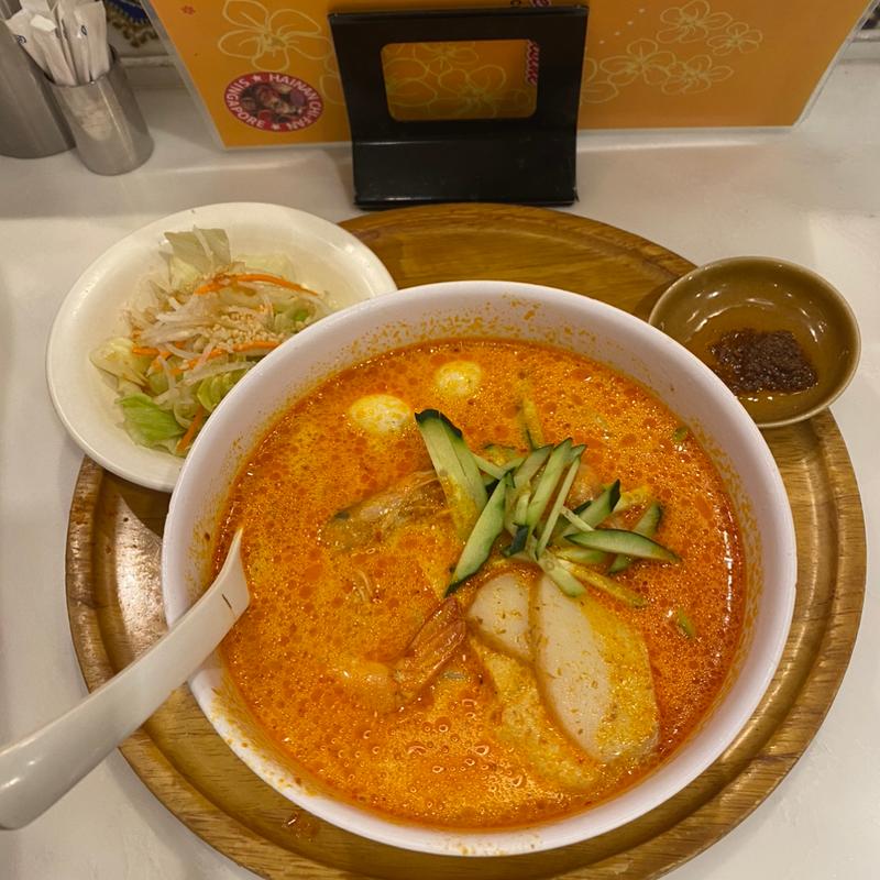 ラクサヌードル(シンガポール海南鶏飯 日本橋タワー ダイニング)