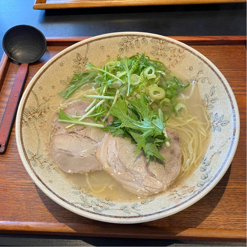 ゆず塩ラーメン(味華)