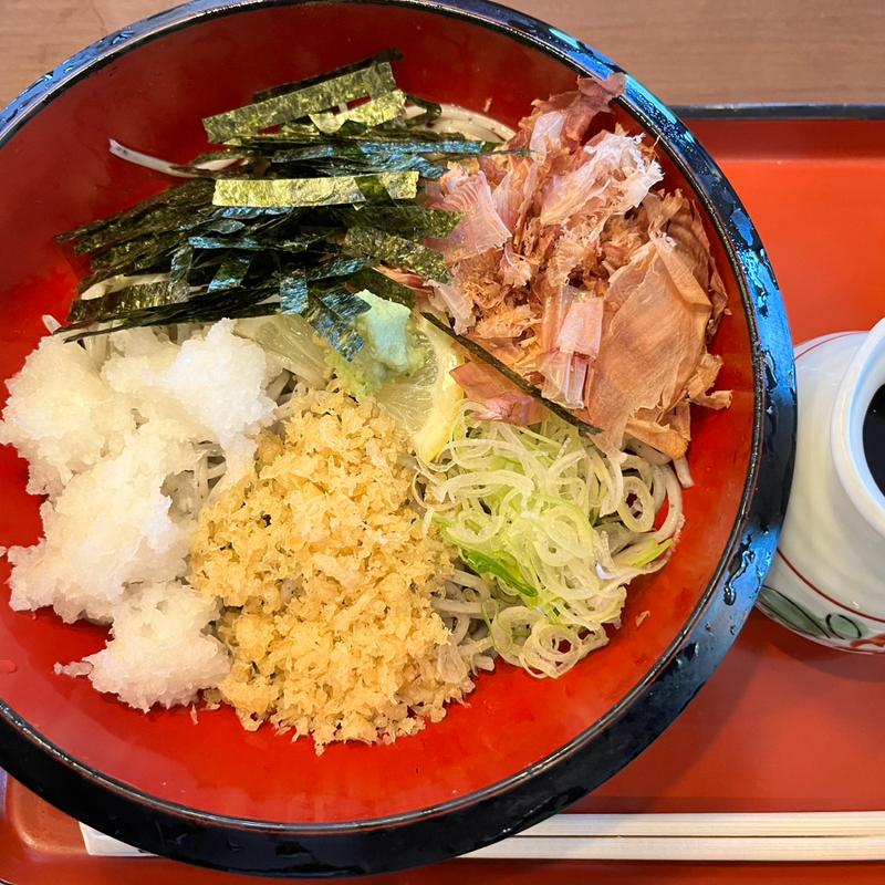 日替り蕎麦（ちどりそば）(ごまそば 遊鶴 里塚店 （【旧店名】鶴喜）)