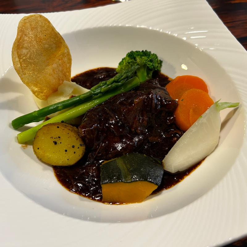 ぽれぽれビーフシチュー(古民家レストラン ぽれぽれ)