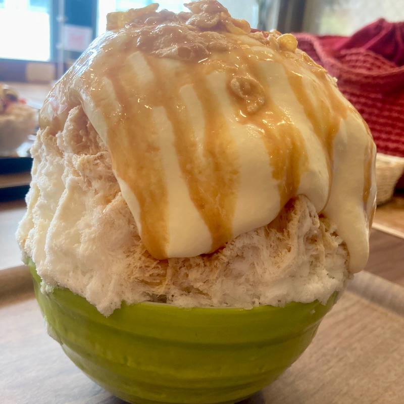 マスカルポーネキャラメルミルク(かき氷専門店&スイーツ えびす)