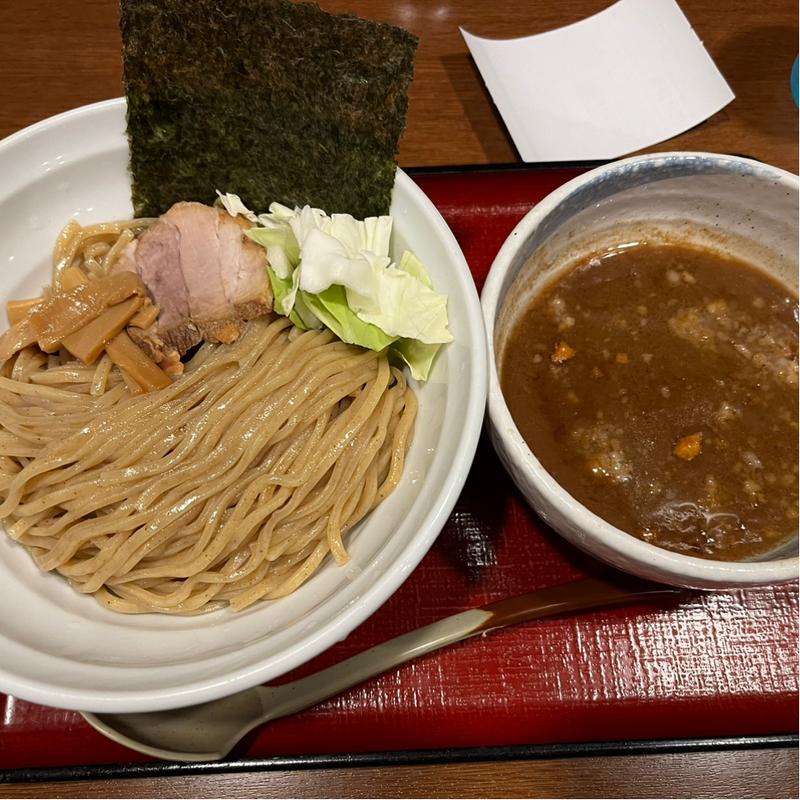 魚介豚骨つけそば(かくれ麺家 SAREDO 忍ばず)