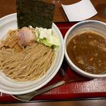 魚介豚骨つけそば(かくれ麺家 SAREDO 忍ばず)