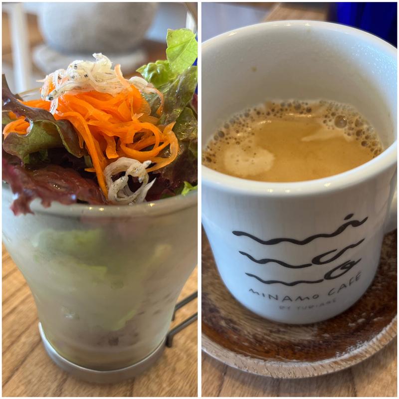 B サラダ・ドリンクセット(MINAMO CAFE)