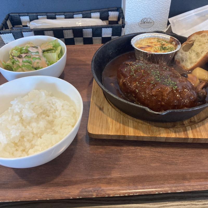 デミグラスハンバーグ(レミーのハンバーグ食堂)