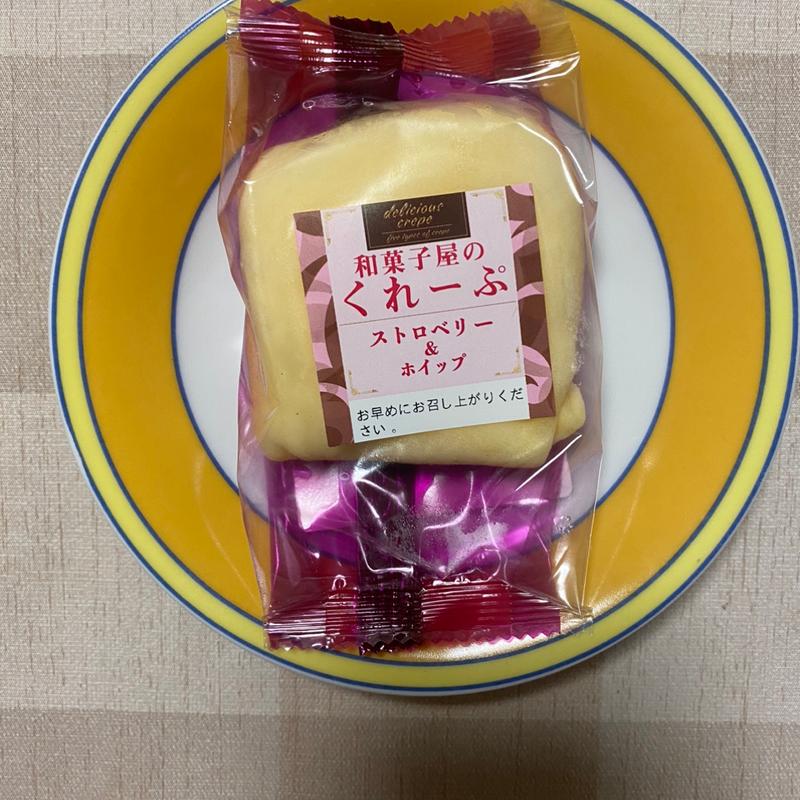 和菓子屋のくれーぷ ストロベリー&ホイップ(カネスエ 津島愛宕店)