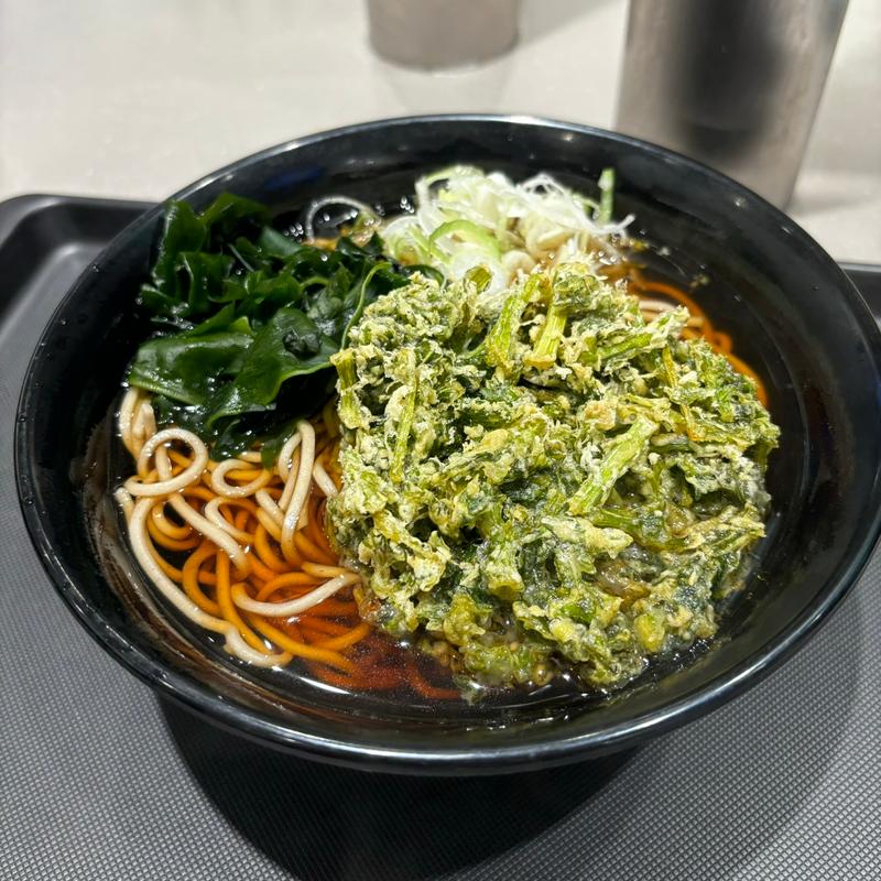 春菊天そば(名代 富士そば 神田店  )