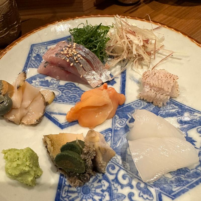 お造り盛り合わせ(小網町おせん)