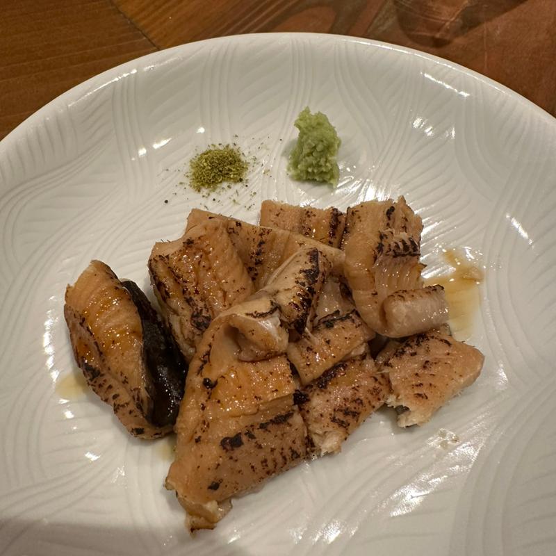 あなご 白焼き(小網町おせん)