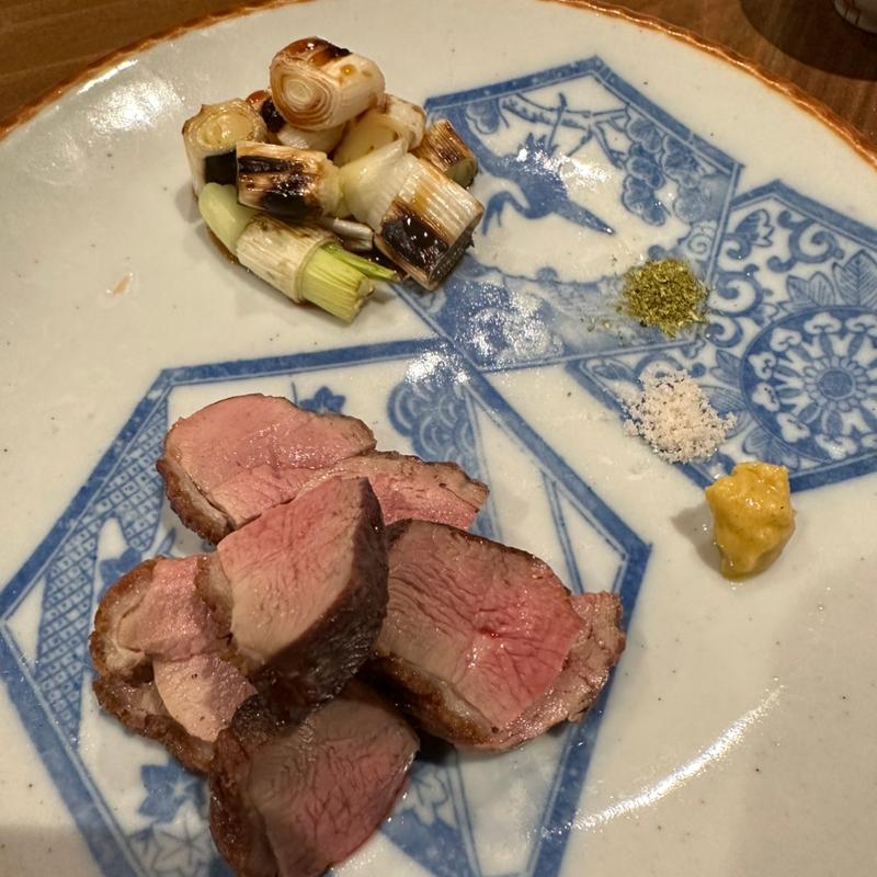 鴨 炙り(小網町おせん)