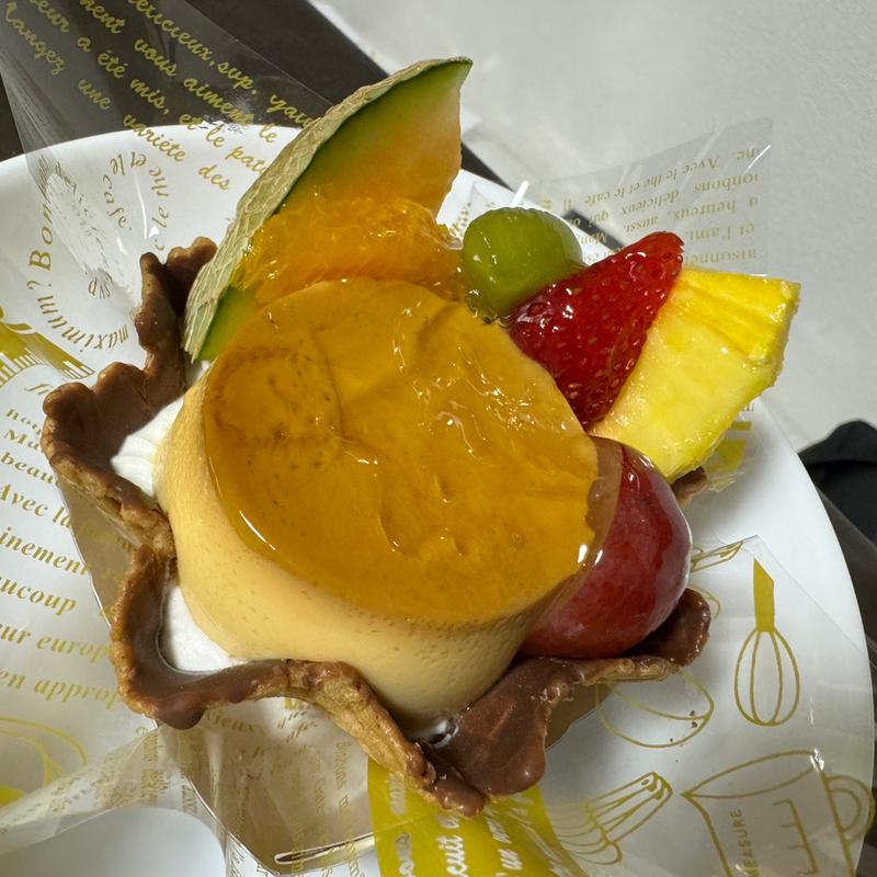 プリン ア ラ モード(パティスリーおらんじゅ)