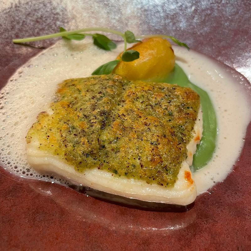 鮮魚の海藻クルート焼き(LE UN（ルアン） 佐原商家町ホテル NIPPONIA)