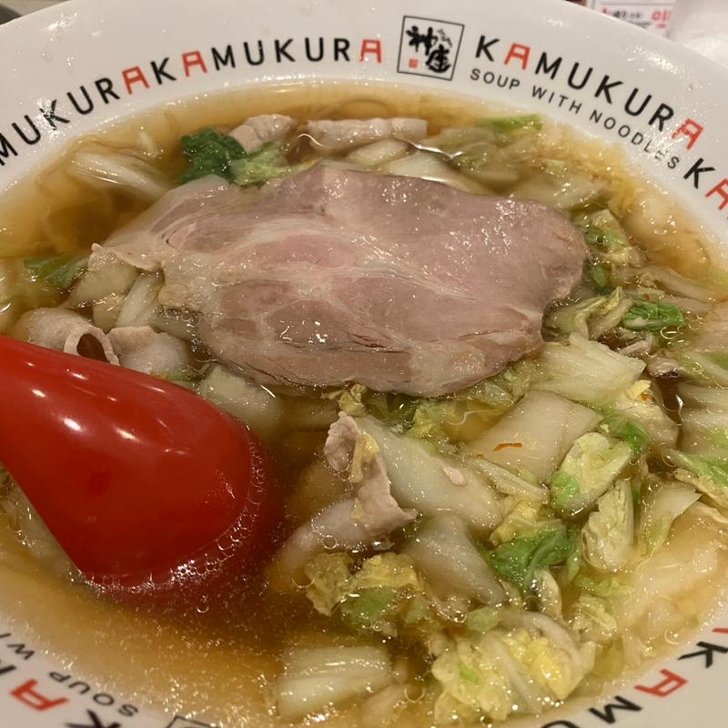 美味しいラーメン(神座飲茶樓 横浜ジョイナス店)