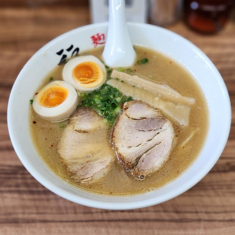 福座ラーメン 煮玉子(麺や 福座)