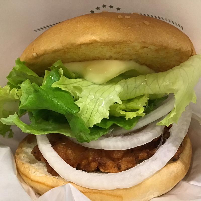 塩レモンチキンバーガー(フレッシュネスバーガー 泉Ａｃｓ店 )