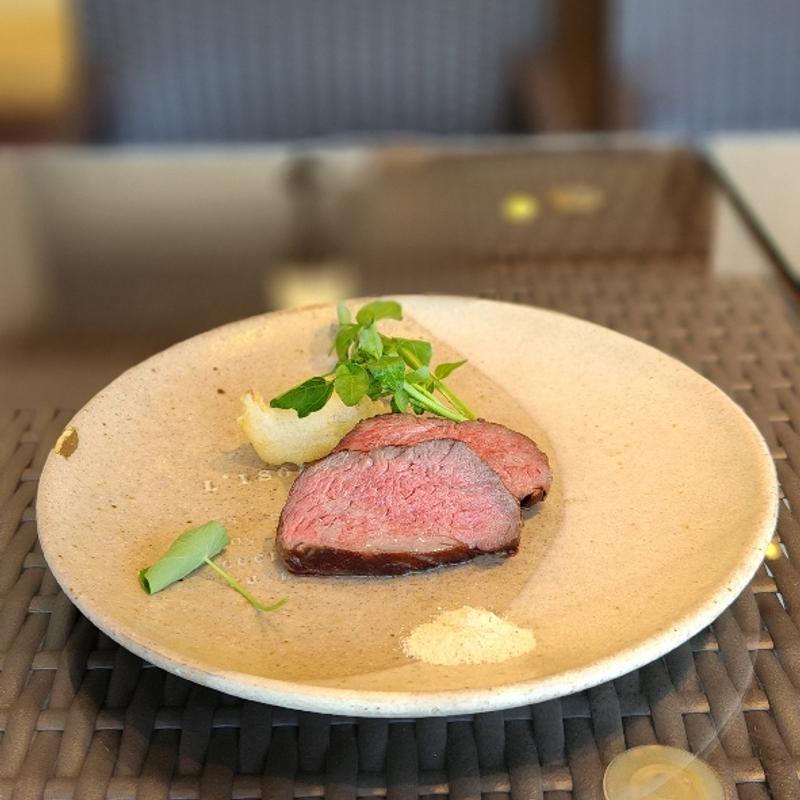 淡路牛もも肉のロースト(L’ISOLETTA -OSTERIA CON CUCiNA YUKI-［リゾレッタ］)