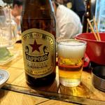 サッポロ赤星ラガー(大衆酒場 チャン栓チャン)