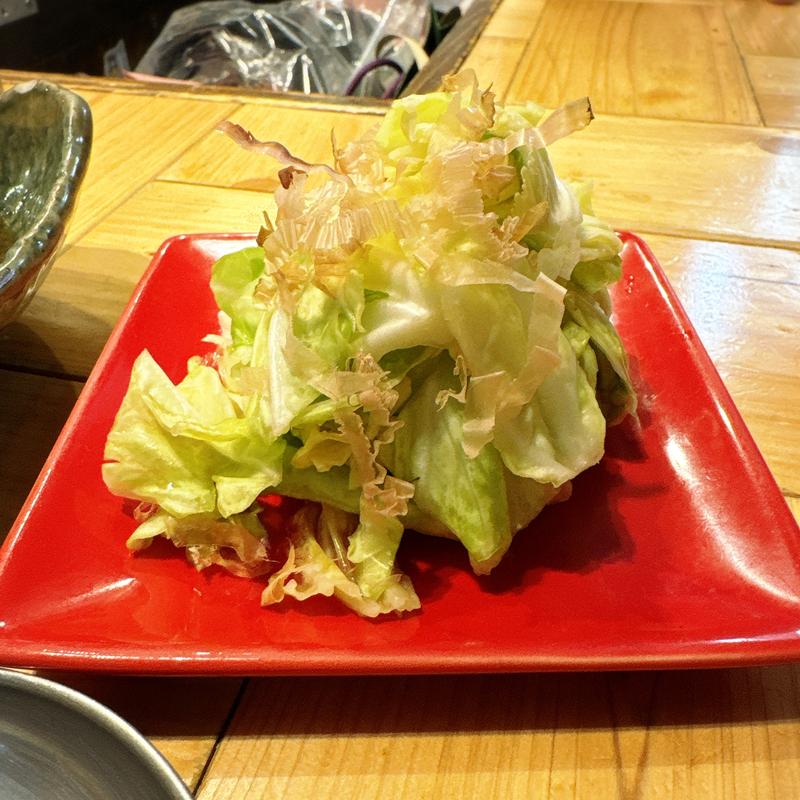 白菜の浅漬け(大衆酒場 チャン栓チャン)