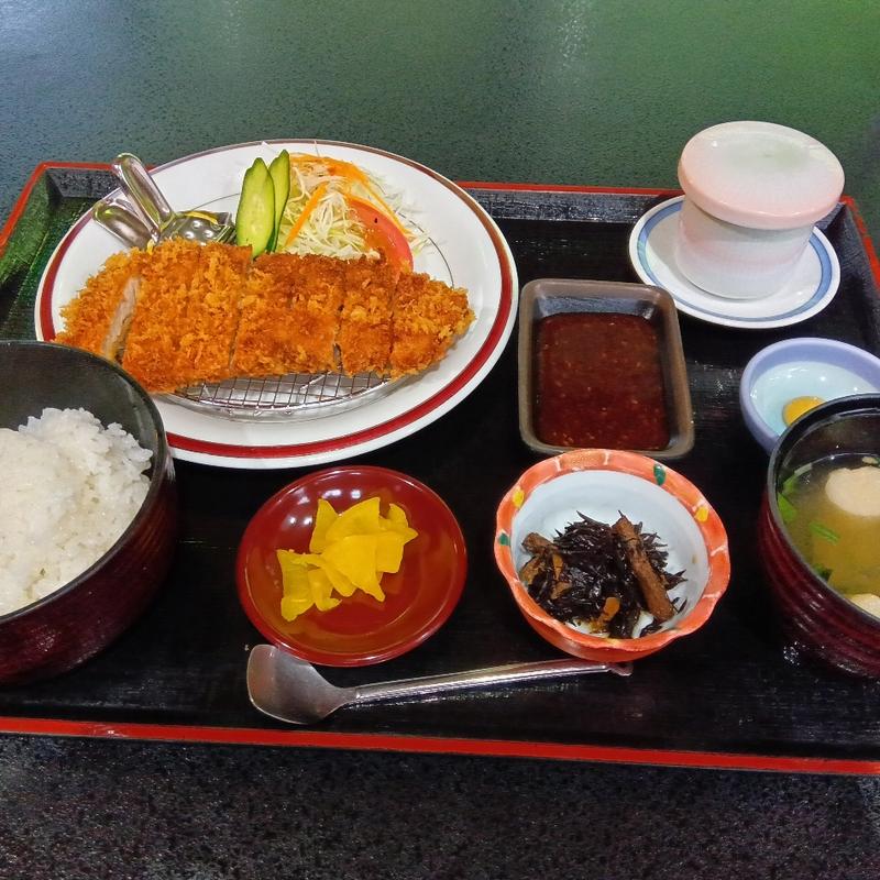 ランチ　トンカツ定食(光信寺の湯　ゆっくら （【旧店名】湯っ蔵 さんわ）)