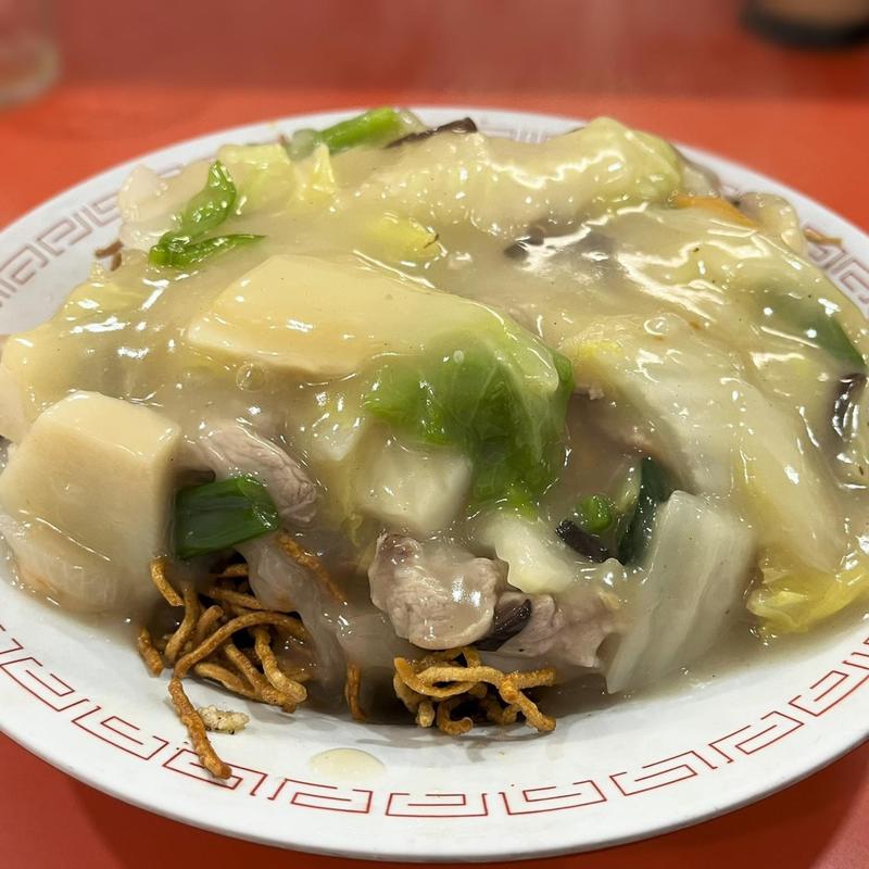 五目アゲソバ(漫々亭 深江浜店)