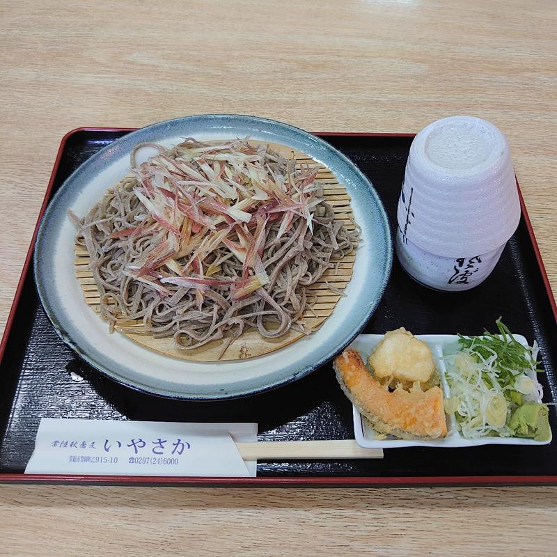 ミョウガもり＋中盛(いやさか )