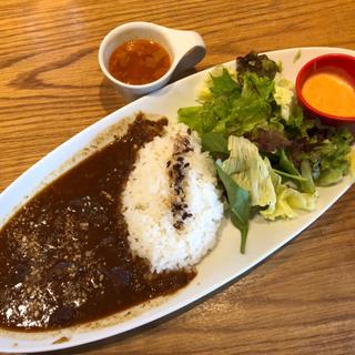 牛タンカレー〜スーパーフード添え〜（スープ付き）(むさしの森珈琲 流山おおたかの森店)