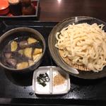 ナスのつけ汁うどん(武蔵野うどん じんこ 四谷店)