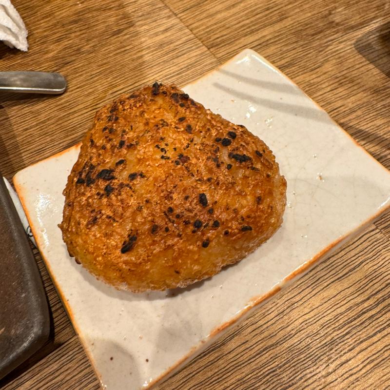 焼きおにぎり(焼鳥と焼野菜 ぎんすけ 緑地公園店)