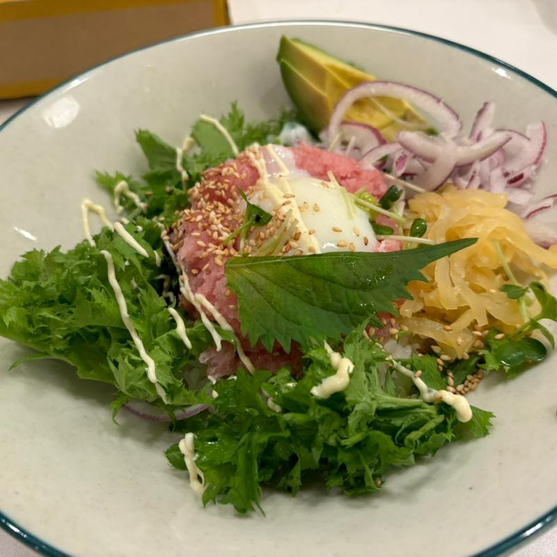 ネギトロ “ON-TAMA” ボウル(WIRED CAFE 横浜相鉄ジョイナス店)