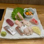 お造り盛り合わせ(お魚とおばんざい 祥)