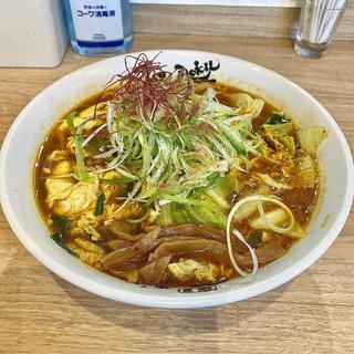 野菜カレーラーメン(麺屋丈六 キーノ和歌山店)