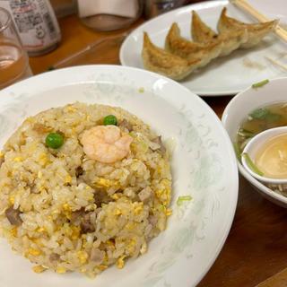 チャーハン 餃子(玉鉉ラーメン)