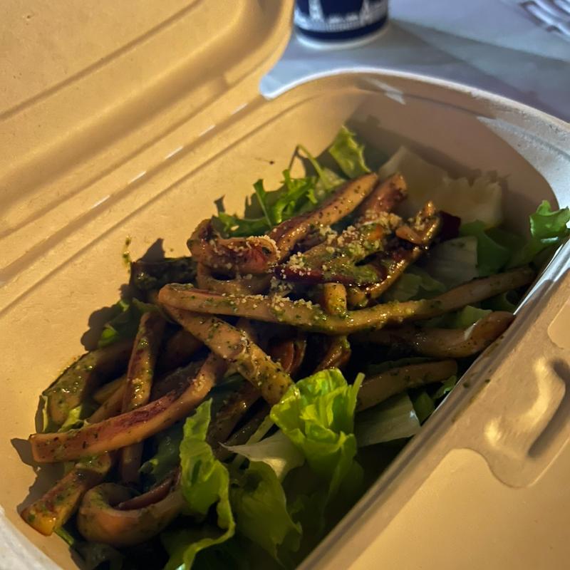 いか焼きのジェノベーゼ和え(アートガーデン)