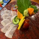 平目の刺身(炉端亜紗 喜三郎 （Robata ASA KISABURO）)