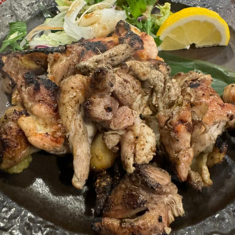 日向鶏もも焼き(炉端亜紗 喜三郎 （Robata ASA KISABURO）)