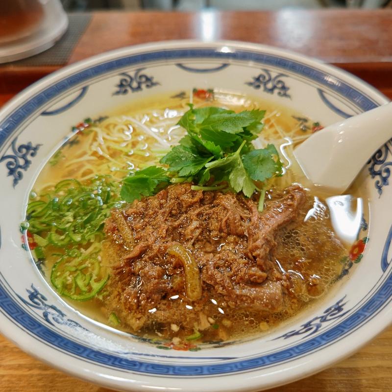 辛牛しぐれそば(中華そば 水嶋)