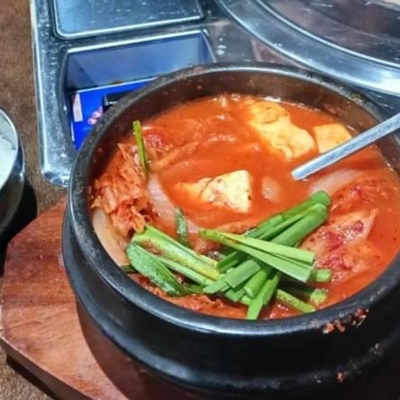 キムチチゲ(生野区コリアンタウン)