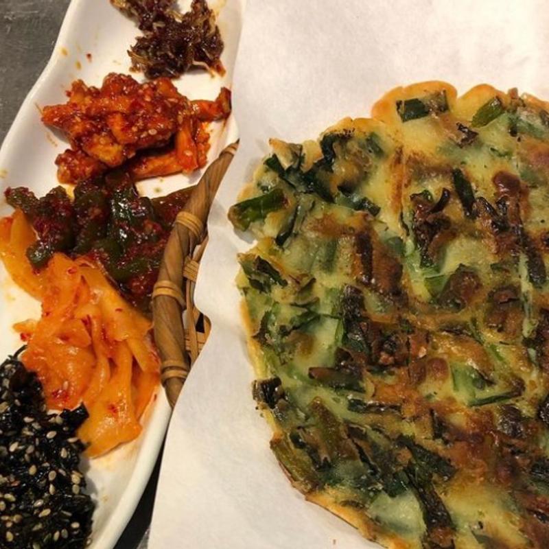 チヂミ(生野区コリアンタウン)