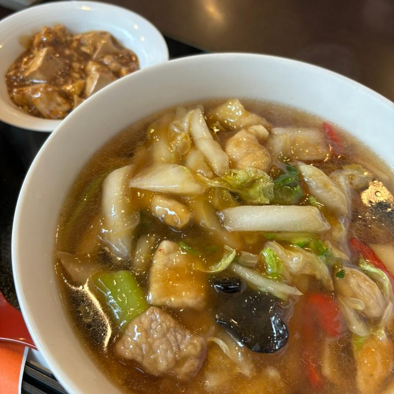 五目あんかけ湯麺(厨華房 曼田林)